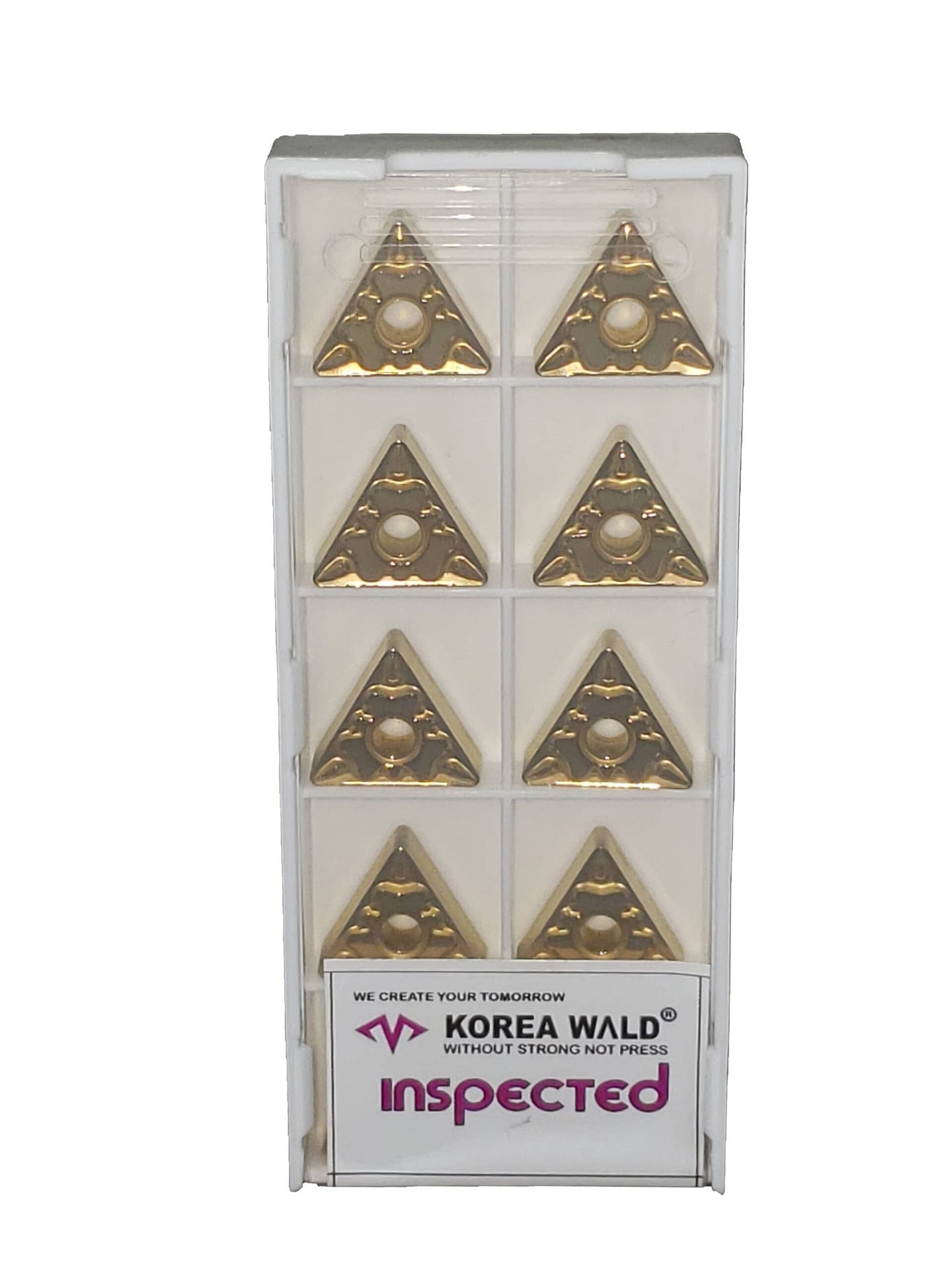 TNMG 160408 Carbide Indexable Turning Insert CVD Coated For Steel CNC